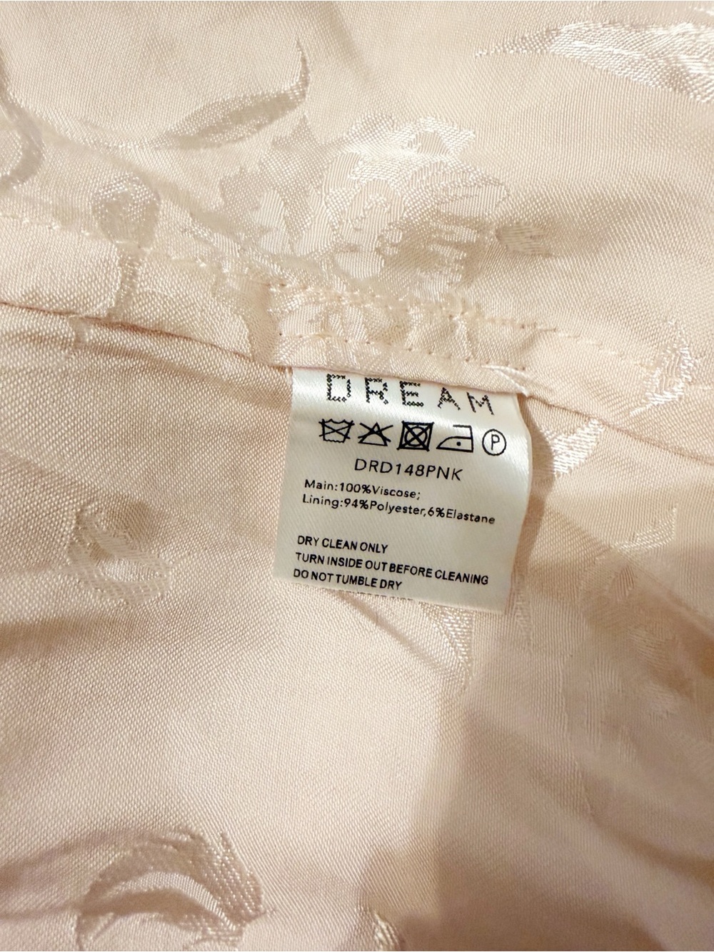 NWT Free People x Dream Sister JaneIsabella Tiered Dress Pink Size Small S * - Picture 5 of 6